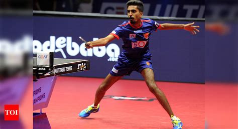Tt Player Sathiyan Donates Rs 1 Lakh For Fight Against Covid 19 More