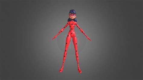 2023 Miraculous Ladybug Animated Rigged 3d Model Ph