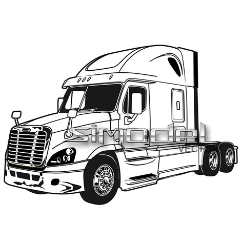 Freightliner Cascadia SVG