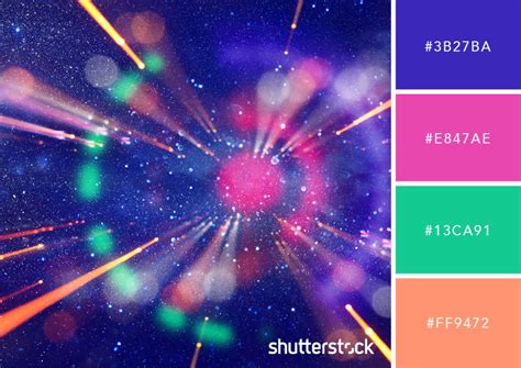 25 Eye Catching Neon Color Palettes To Wow Your Viewers — Cosmic Burst