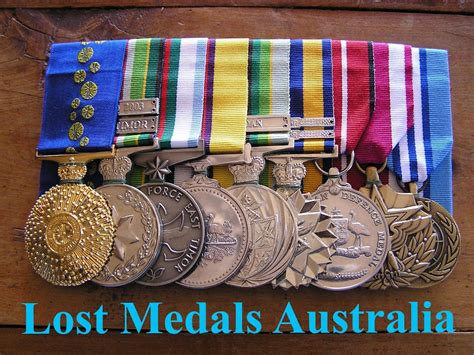 Lost Medals Australia Order Of Wearing And Post Nominals