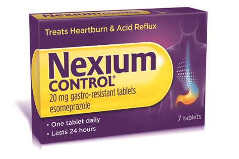 Nexium Control For 24hr Relief And Protection From Heartburn The