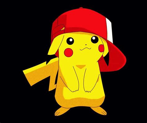 Pikachu When Ash Gives Him His Hat Pokémon Amino