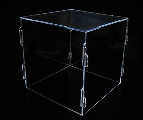 Clear Acrylic Collapsible Display Box Clear Acrylic Display Boxes