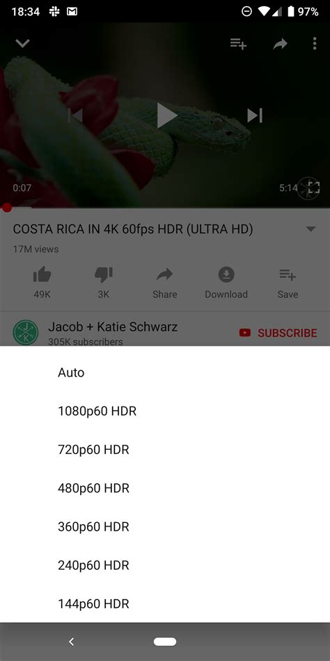 Youtube Reorders Video Resolution Options So Its Easier To Pick The