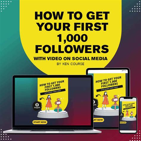 How To Get Your First 1000 Followers With Video On Social Media