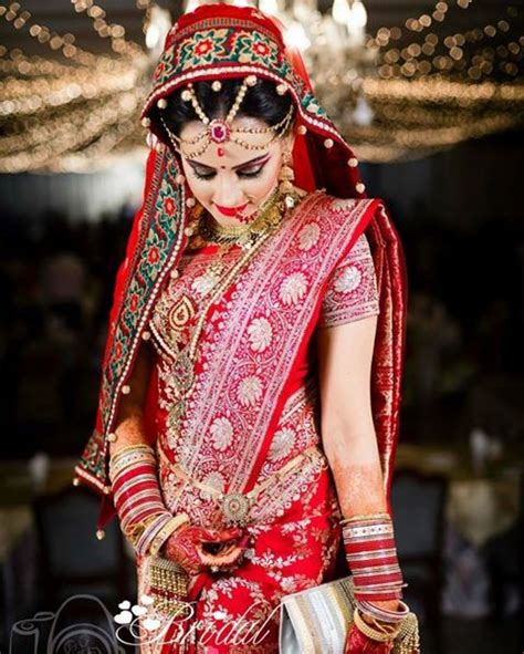 Photographs Of Bangladeshi Brides In Red Bridal Photography Saree