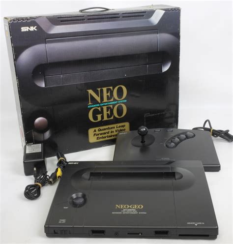 Neo Geo Neogeo Aes Console System Boxed Ref132360 Neo 0 Tested Snk