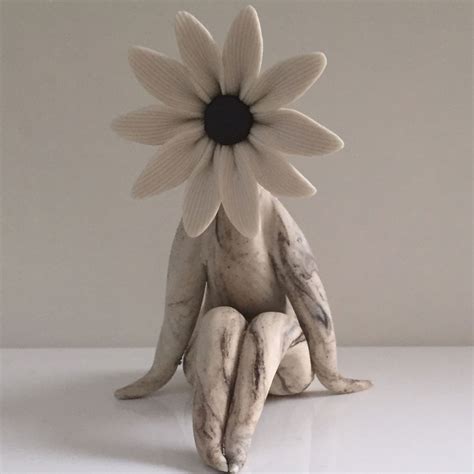 Lady Daisy Flower Sculpture Flower Sculptures