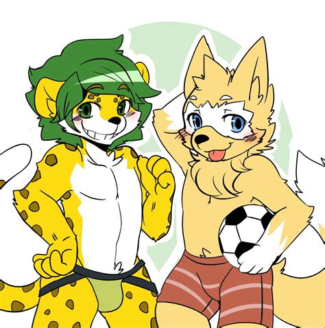 zabivaka and zakumi swimsuit zabivaka the wolf know your meme