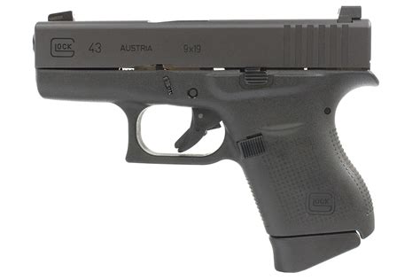 Glock 43 9mm Single Stack Pistol With Dead Ringer Night Sights