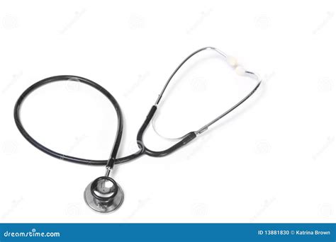 Doctor S Stethoscope On White Background Stock Photo Image Of Listen