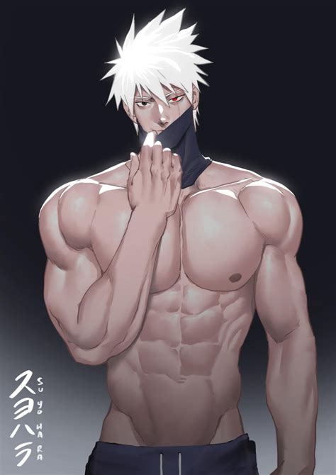 Kakashi Sensei By Suyohara On Deviantart Anime Guys Shirtless Dark