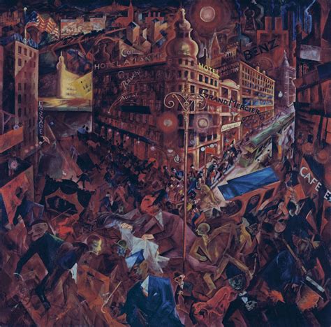 La Espina Roja MetrÓpolis Del Pintor Comunista AlemÁn George Grosz