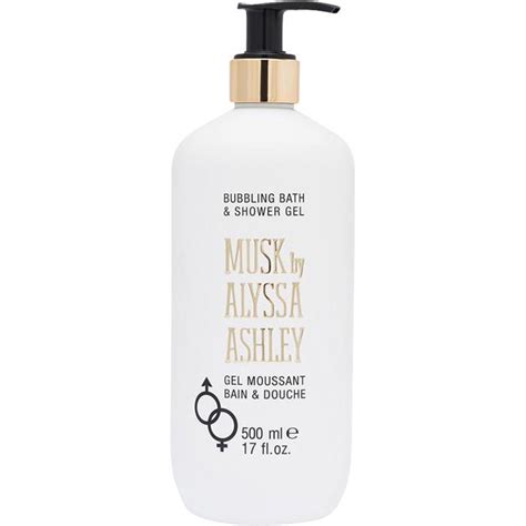 Alyssa Ashley Musk Bubbling Bath And Shower Gel 500 Ml