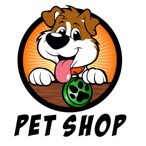 Pet Shop Dog Logo Stock Vector Illustration Of Drawings 69939998