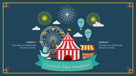 Visit Slideegg To Download This Ppt Carnival Template To Create Awesome