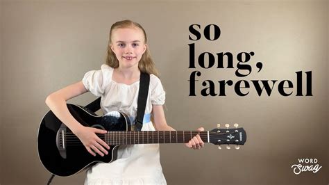 So Long Farewell From The Sound Of Music Guitar Cover Youtube