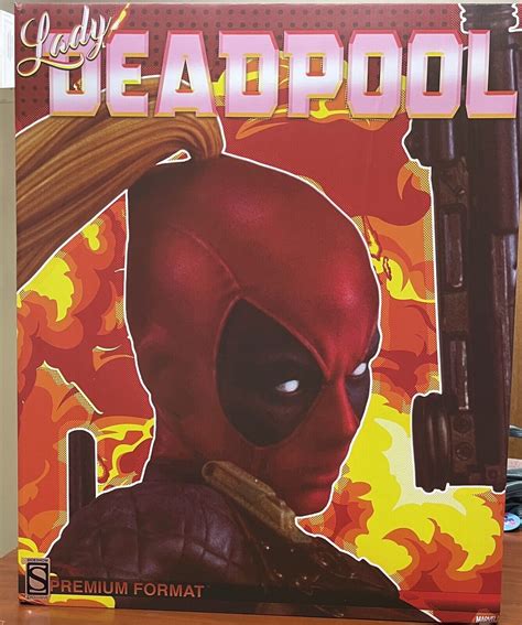 Sideshow Lady Deadpool Heat Seeker Premium Format Figure Exclusive 196 750 1 4 Ebay