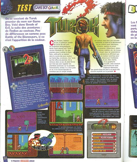 Turok 2 Seeds Of Evil For Game Boy Color 1998 Mobyrank Mobygames