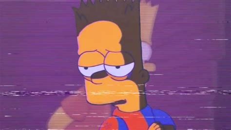 Beautiful Mood Aesthetic Sad Bart Simpson Wallpaper Photos