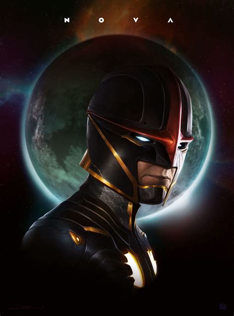 A re-working of Marvel's Nova character. A mash-up of current and past