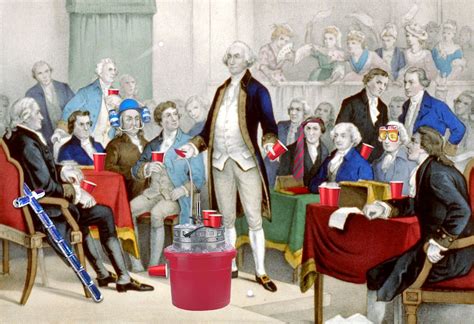 If The Founding Fathers Had A 4th Of July Party