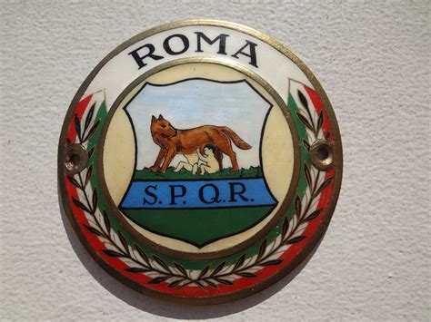 Rome car badge