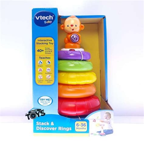 Jual Vtech Baby Vtech Stack And Discover Rings Di Seller Pasar Toys