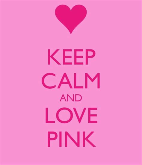 Heart Keep Calm And Love Pink Wallpaper Love Pink Wallpaper Pink