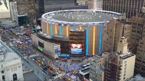 Aerial Views Of Madison Square Garden Youtube