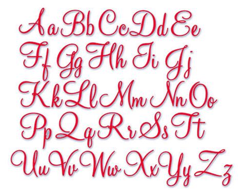 Instant Download Embroidery Font 230 5 Sizes Machine Etsy