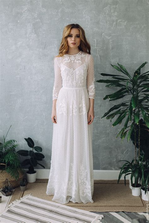 Купить Платье SS17 , свадебное платье, белое платье, кружевное платье в интернет магазине на ...