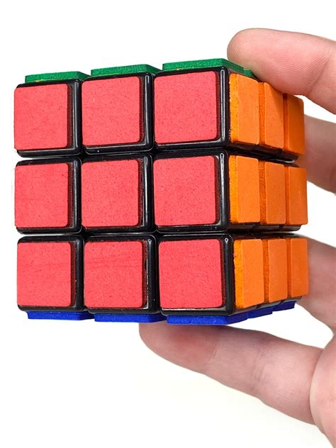 Foam Tactile 3x3 Puzzle Cube Soft Foam Feel Working Puzzle Etsy