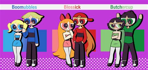 PPG X RRB Color Code By XahCHUx Power Puff Girls Z Powerpuff Girls