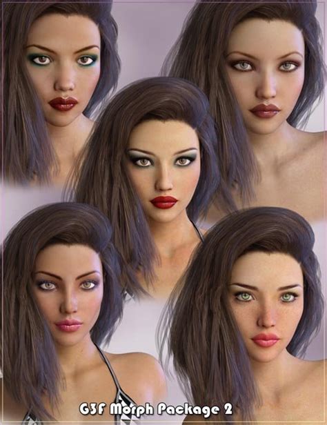 P3d G3f Morph Package 2 Daz3d And Poses Stuffs Download Free