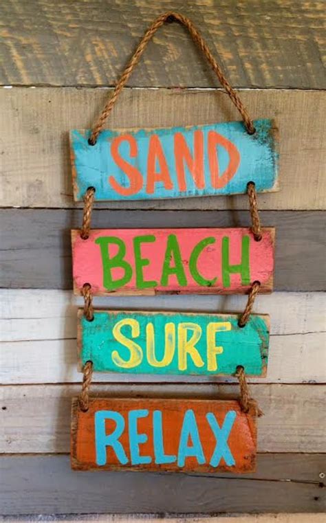 Items Similar To Beach Sign Sand Beach Surf Relax Personalized Sign