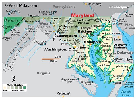 Md State Parks Map