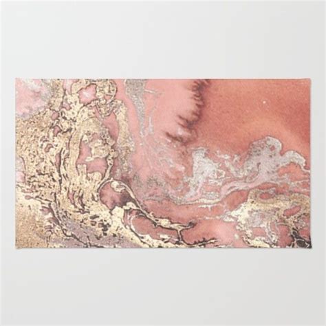 Modway swirl abstract indoor/outdoor rug in light and dark beige. Rosegold marble Rug by Goldrose | Canvas art projects, Diy ...