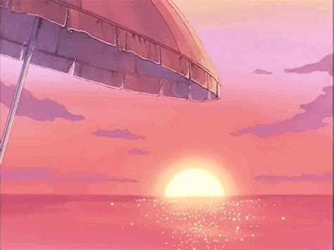 Sunset Aesthetic Anime The Nature Of Anime Animewallpaper