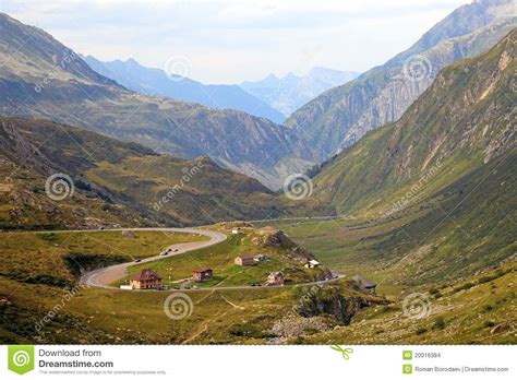 Mountain Valley Landscape Stock Images Image 20016384