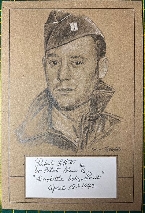 doolittle raid co pilot robert hite signed original drawing bookplate battleofbritainbooks