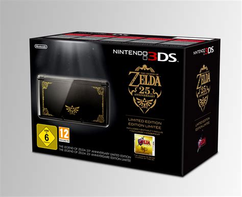 Legend Of Zelda Branded 3ds Set For Europe Gematsu