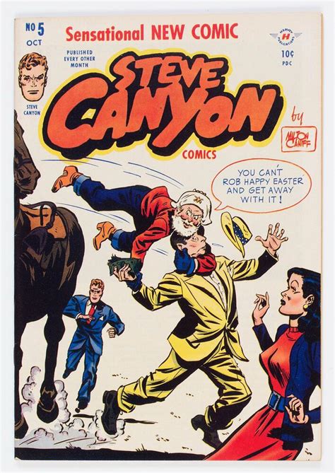 Steve Canyon 5 Harvey 1948 Uncertified Graded 90 Milton Caniff