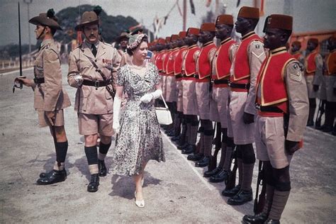 The children's party at the palace. The Real Queen Elizabeth II - WSJ