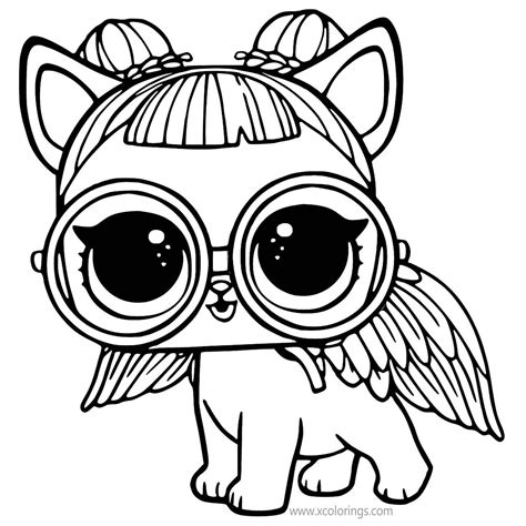 Coloring Page Lol Unicorn Unicorn Lol Doll Coloring Page For Girls
