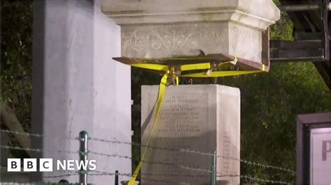 Confederate Monuments Being Removed In New Orleans Bbc News