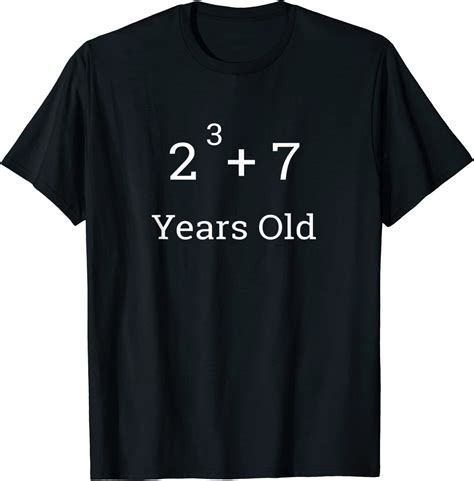 15th 15 Years Old Birthday Math Algebra Equation T Shirt T Shirt