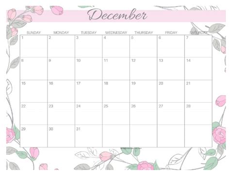 Printable December 2019 Portrait Calendar Free Free Printable Calendar