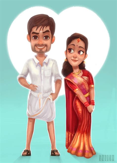Indian Illustration Couple Illustration Cute Couple Art Cute Couples